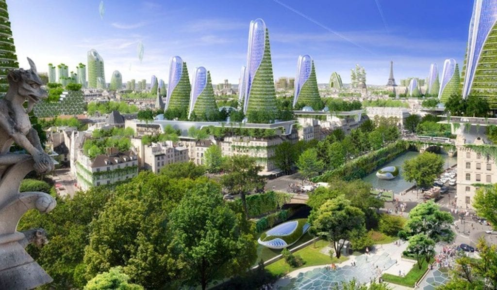 Descubre el proyecto futurista que nos muestra cómo será París en 2050