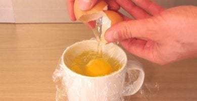 huevos escalfados 1