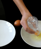 separar huevos