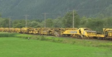 via tren maquina