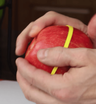 cortar manzana