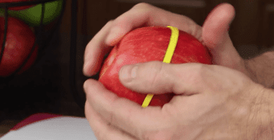 cortar manzana