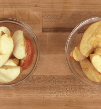 manzana oxido destacada