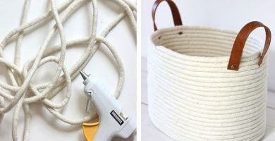 diy cesto cuerda destacada