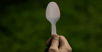 cuchara plastico