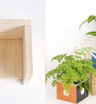 diy macetero madera destacada