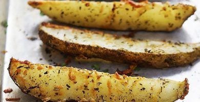 patatas al horno con ajo y parmesano destacada
