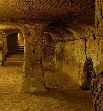 derinkuyu la ciudad eexcavada en la piedra 1