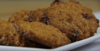 galletas chocolate avena