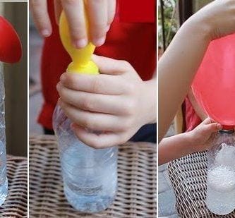 inflar globo experimento destacada