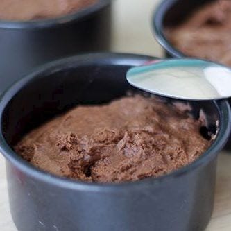 mousse chocolate sin huevo y leche destacada