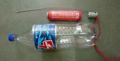 fabrica tu propia aspiradora con una botella de plastico un motor electrico