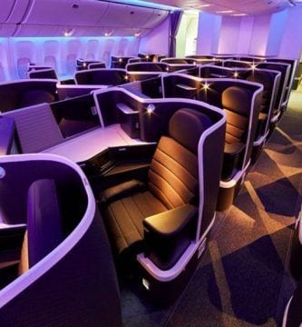 primera clase Virgin Australia 01