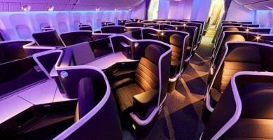 primera clase Virgin Australia 01