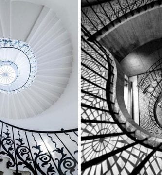 escaleras caracol destacada