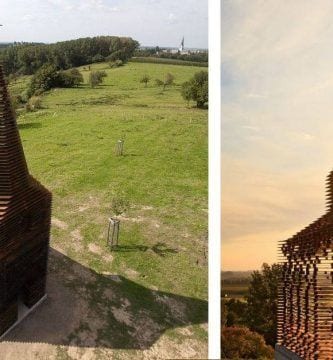 iglesia belga destacada