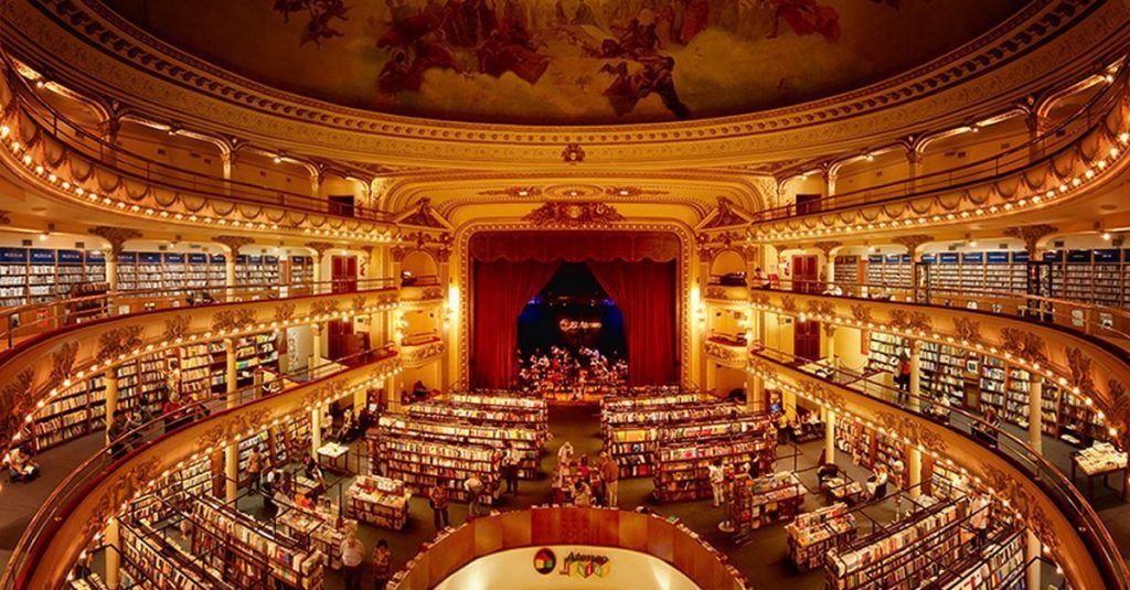Este teatro se ha convertido en una de las librerías más bonitas del mundo