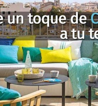 color en la terraza destacada