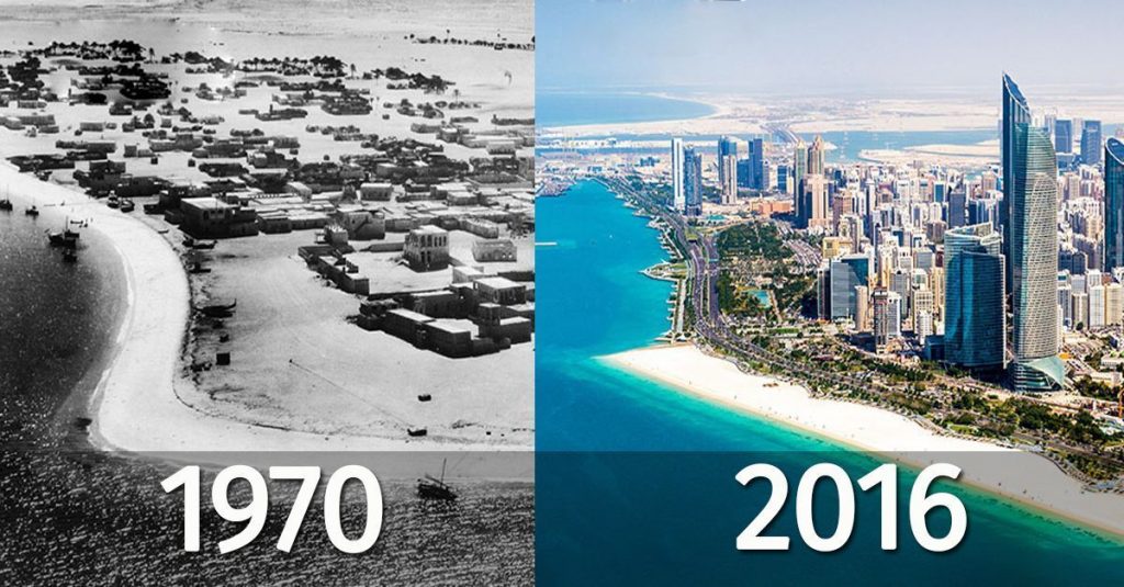 El cambio que han sufrido estas importantes ciudades en