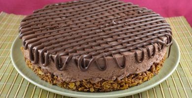 receta tarta nutella destacada