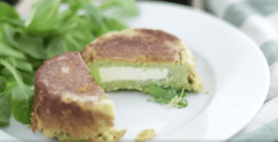 pastel calabacin y queso