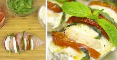 pollo caprese