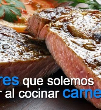 cocinar carne destacada