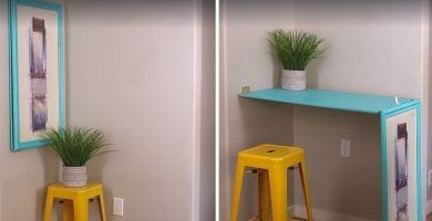 mesa cuadro diy