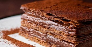 receta milhoja chocolate destacada