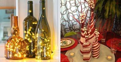 adornar botellas navidad destacada