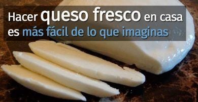 receta queso destacada