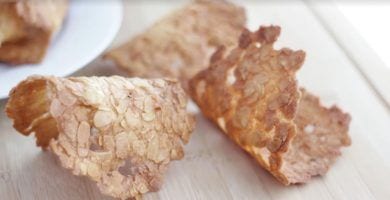 tejas de almendras