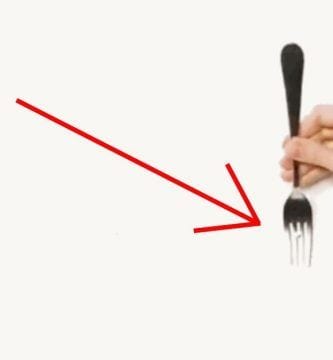 colgar cuadro con tenedor destacada