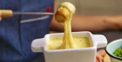 fondue de queso y cerveza