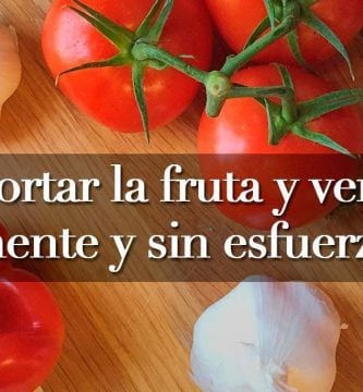 pelar fruta y verdura destacada
