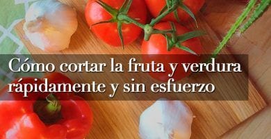 pelar fruta y verdura destacada