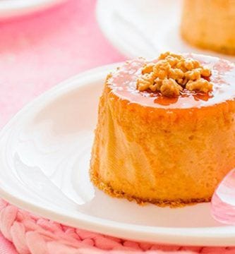 receta flan de turron destacada