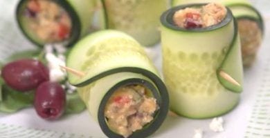 rollito pepino