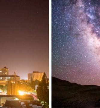 cielo contaminacion luminica