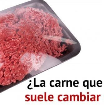 color de la carne destacada