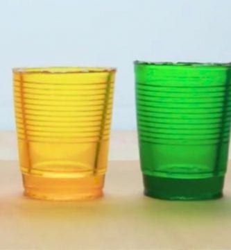 vasos de gelatina