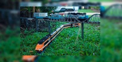 vias tren lego