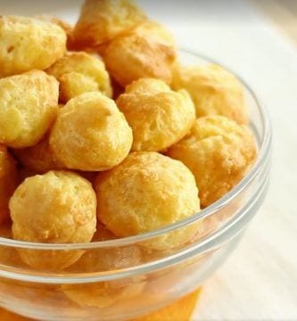 aperitivo bolitas de queso