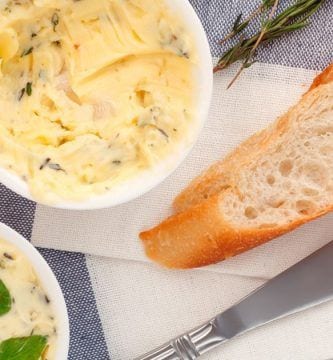 mantequilla de sabores destacada