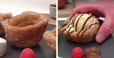 receta tazas churros