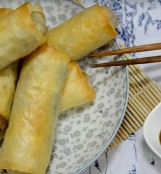 recetas rollito primavera