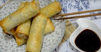 recetas rollito primavera