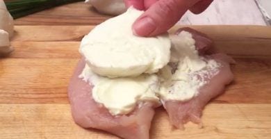 empanada de pollo y queso
