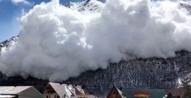 nieve avalancha
