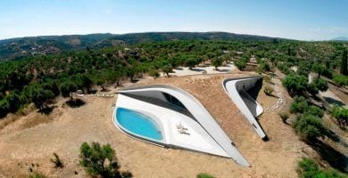 casa enterrada grecia